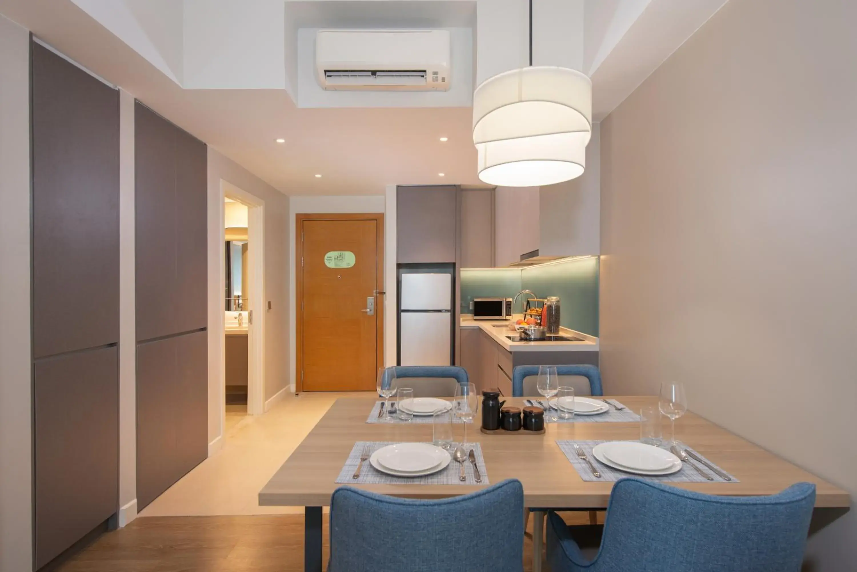 Dining area in Citadines Roces Quezon City